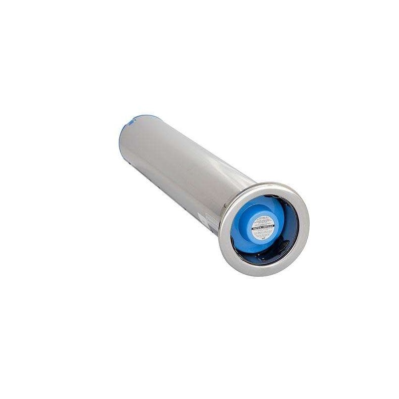 Distributeur de gobelets 457 mm à encastrer inox - horizontal - 70-98mm