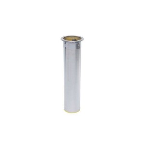 Distributeur de gobelets 597 mm à encastrer inox - horizontal - 101-123 mm