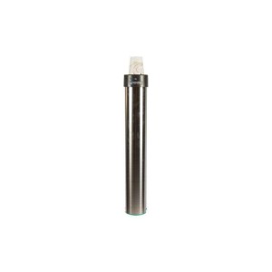 Distributeur de gobelets type 'lift' inox - horizontal - 56-81mm