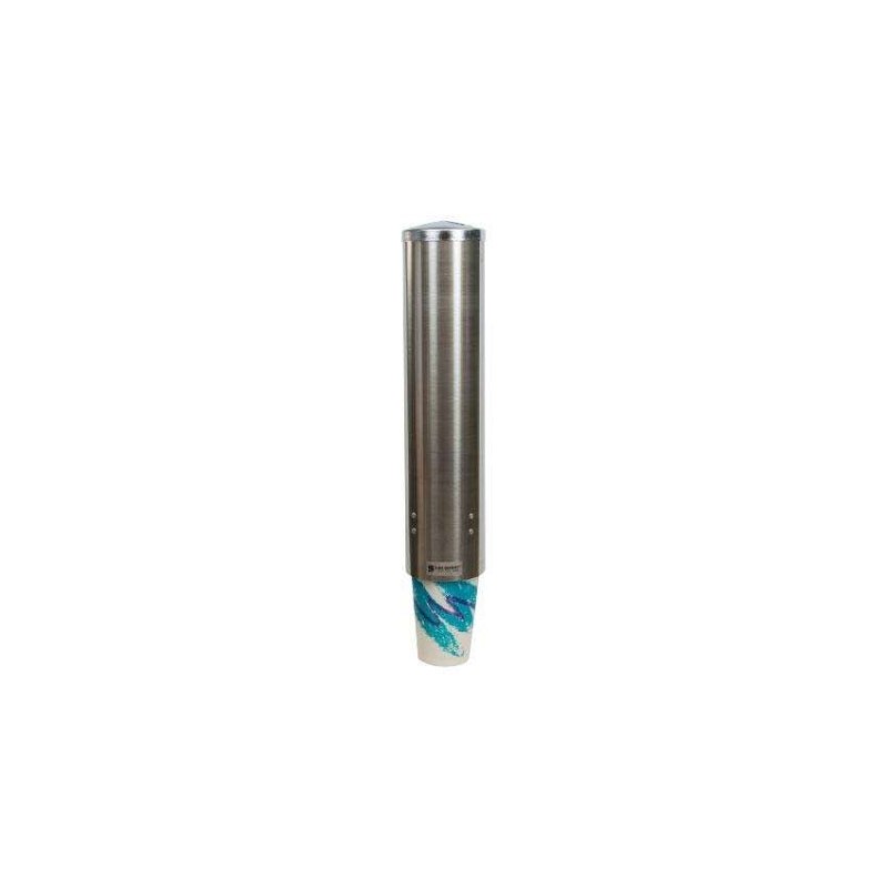 Distributeur de gobelets d'eau type pull inox - Gobelets 70-85mm