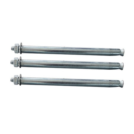 Lot de 3 fixations pour butée poids lourds