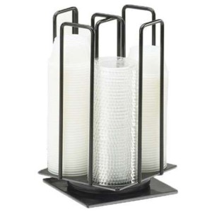 Distributeur couvercles et tasses - medium - 159x159x235mm
