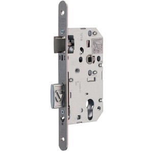 Serrures à larder pêne demi-tour et pêne dormant à cylindre D 450