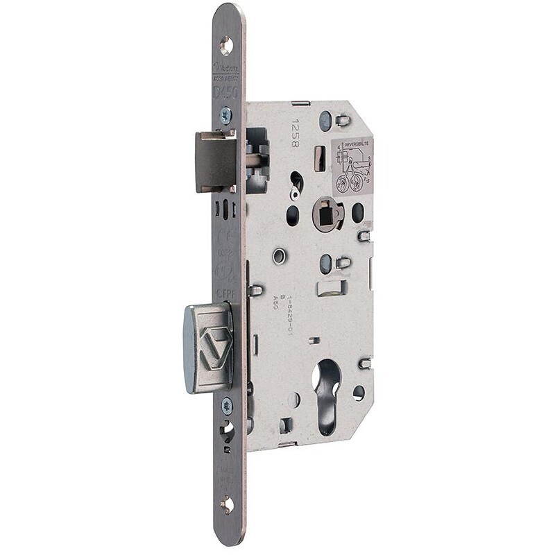 Serrures à larder pêne demi-tour et pêne dormant à cylindre D 450 Serrures à larder pêne demi-tour et pêne dormant à cylindre D 450