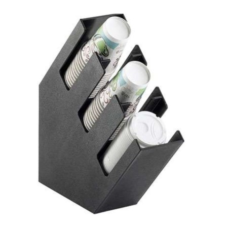 Organisateur oblique 413x140x413mm tasses et couvercles