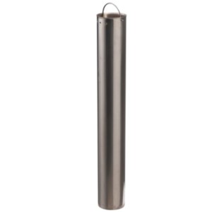 Cendrier sur pied extérieur inox poudré époxy
