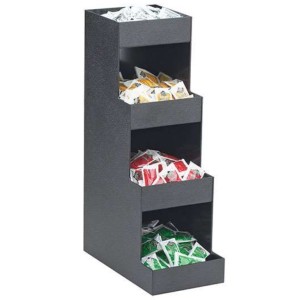 Organisateur d'accessoires 4 niveaux - 305x165x521mm - 4 sections