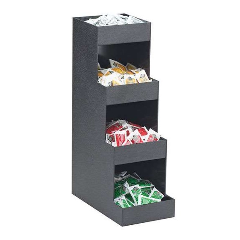 Organisateur d'accessoires 4 niveaux - 305x165x521mm - 4 sections