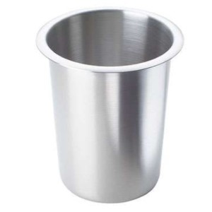 Cylindre inox pour couverts et accessoires plein