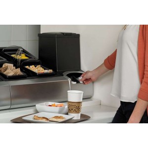 Distributeur fifo pour accessoires de café