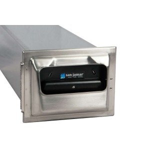 Distributeur de serviettes à encastrer - Inox - Pli entier