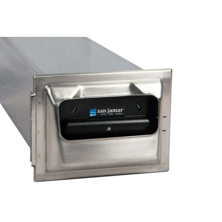 Distributeur de serviettes à encastrer - Inox - Pli entier