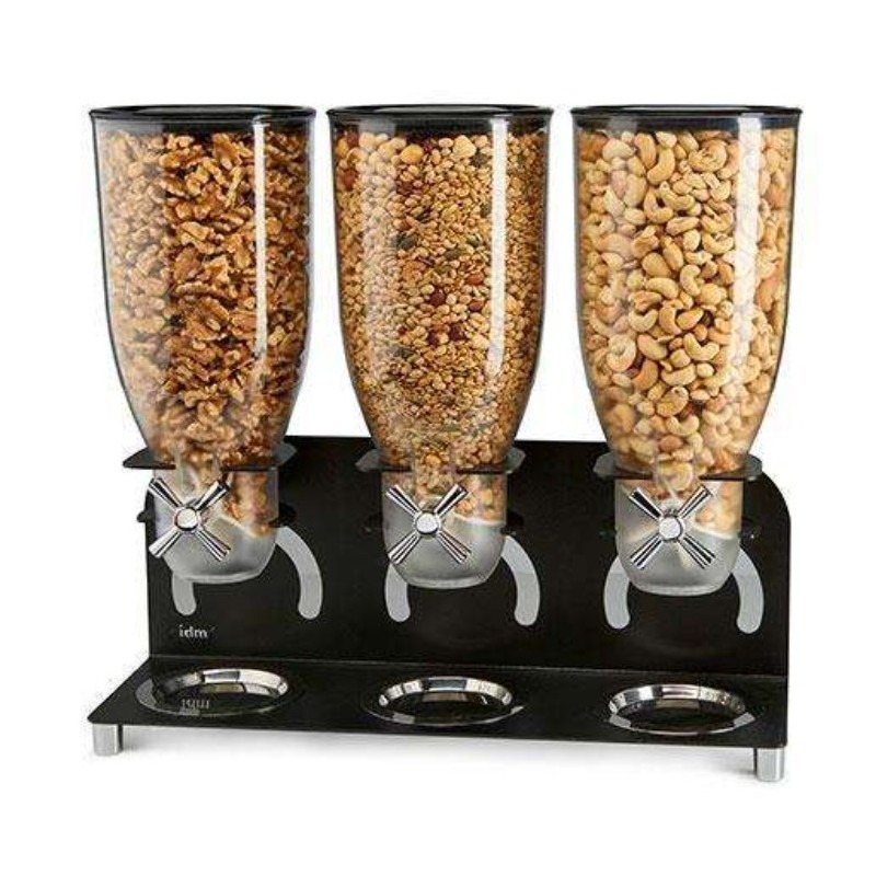 Distributeur 3x3.5 L pour céréales - Autonome