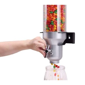 Distributeur céréales et bonbons 4.5 L - Montage mural