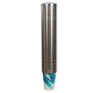Distributeur de gobelets d'eau type pull inox - Gobelets 70-85mm