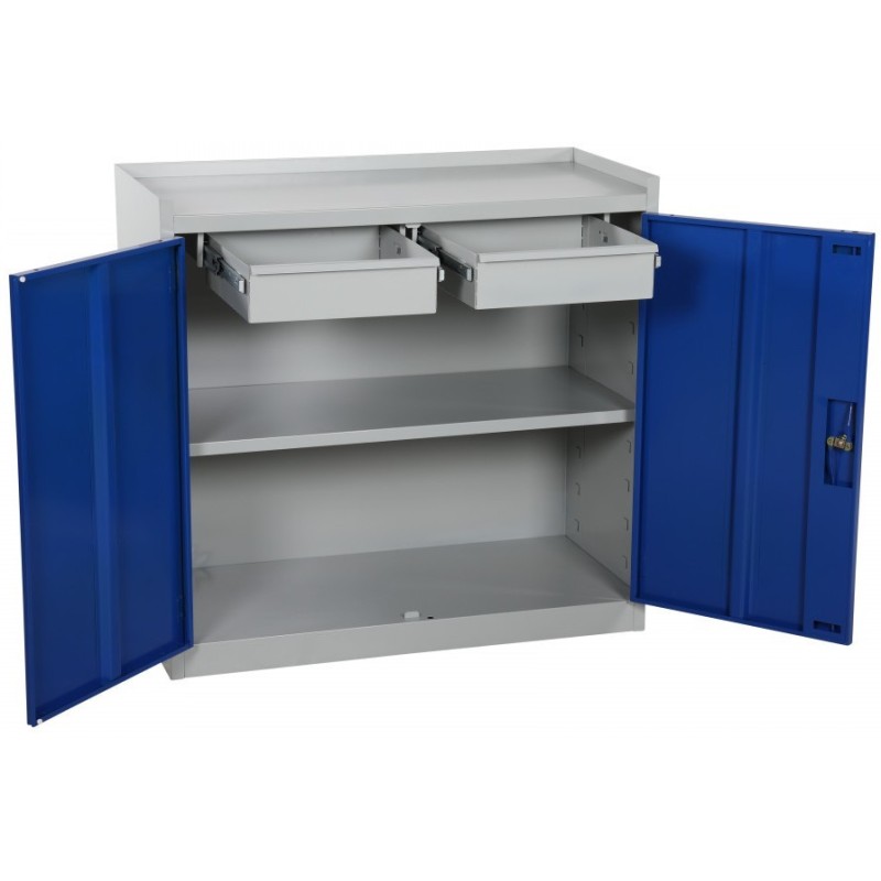 Armoire à outils 2 portes et 2 tiroirs