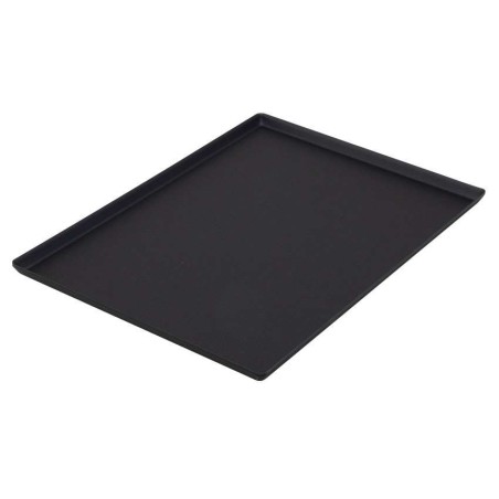 Plat de présentation 600x400x15mm noir pour vitrine - Rectangulaire