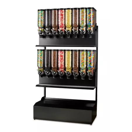 Distributeur de bonbons avec 16 conteneurs