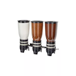 Distributeur de café et sucre 3 compartiments