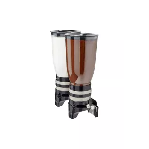 Distributeur de café et sucre fixation murale