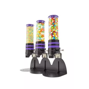 Distributeur de garnitures glaces et pâtisseries violet