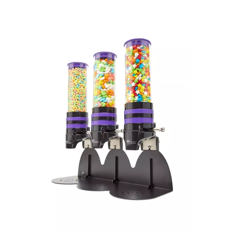Distributeur de garnitures glaces et pâtisseries violet