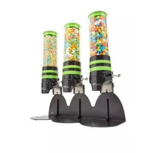 Distributeur de garnitures glaces et pâtisseries vert