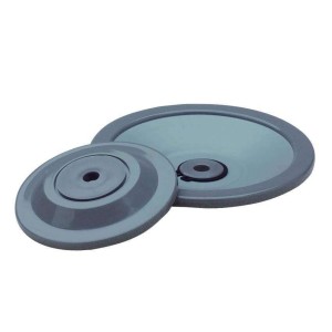 Pare-chocs pour roulettes 180 mm gris
