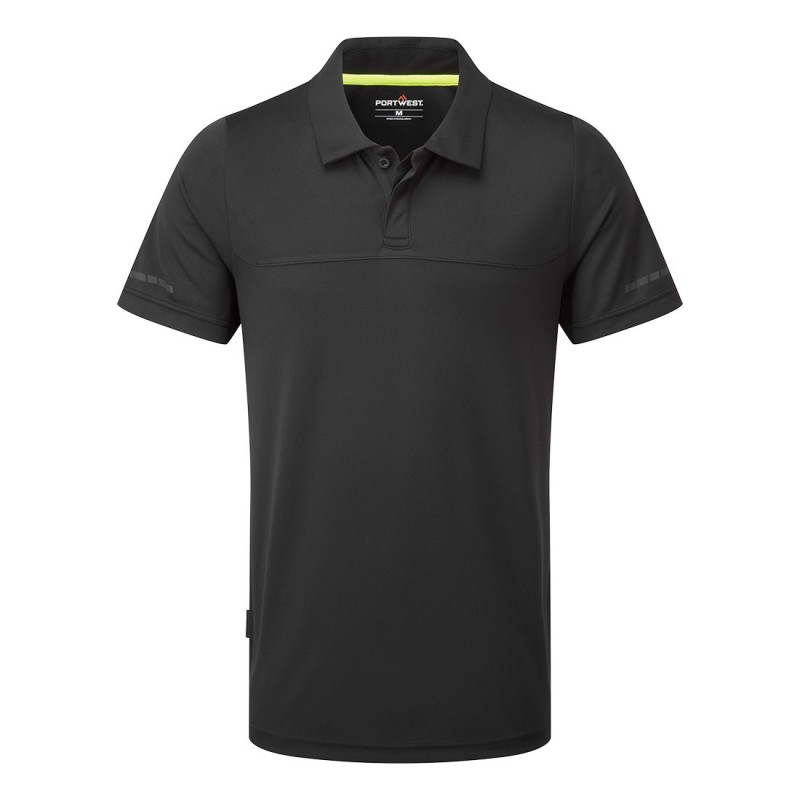 Polo Léger MC EV4 noir ou gris - EV410