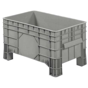 Caisse-palette légère 220l - 1040x640x550mm sur 4 pieds