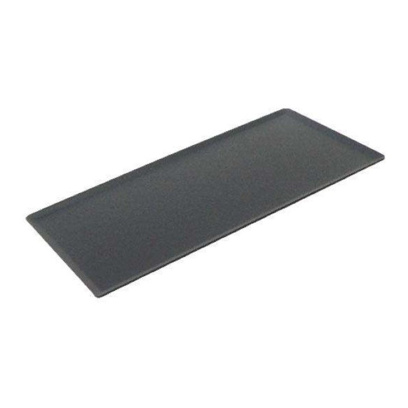 Plat de présentation 400x200x5mm pour vitrines pâtisseries - Noir