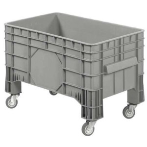 Caisse-palette légère 220l - 1040x640x680mm sur roulettes