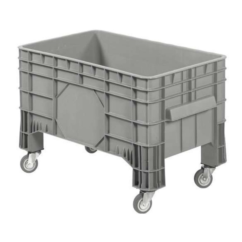 Caisse-palette légère 220l - 1040x640x680mm sur roulettes