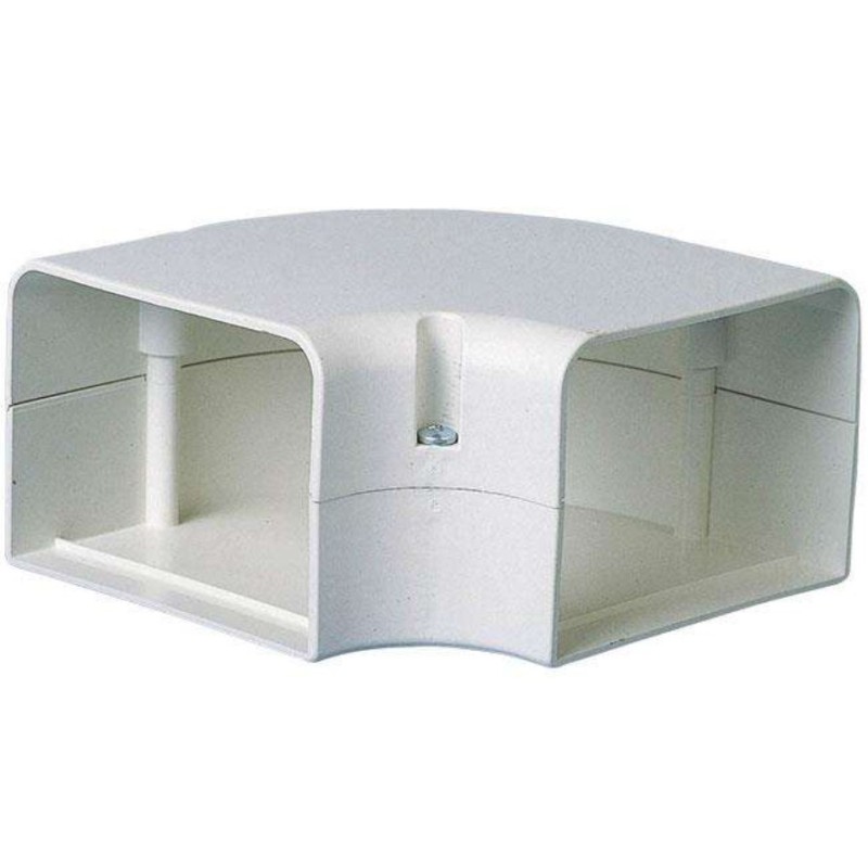 Coude plat 90° - 150mm - Pour goulotte