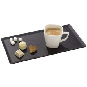 Plat de présentation 300x150x5mm noir