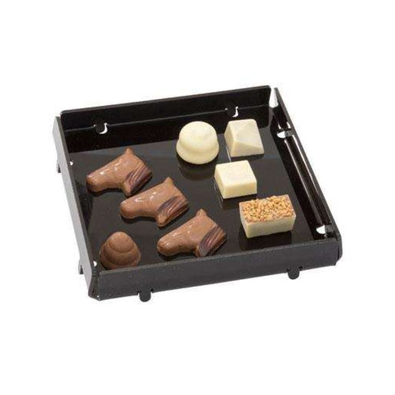 Plateau présentation de pralines - 170x170x25mm