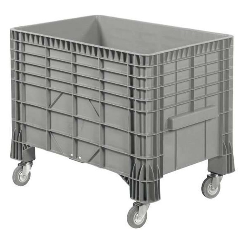 Caisse-palette légère 550l - 1200x800x950mm sur roulettes