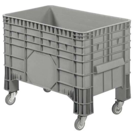 Caisse-palette légère 285l - 1040x640x770mm sur roulettes