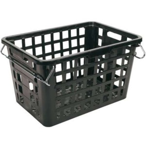 Panier de stockage 134l - 800x545x460mm avec supports d’empilage