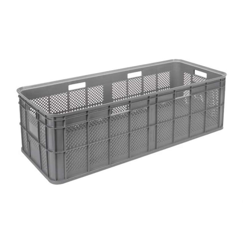 Caisse volume 180l - 1190x490x370mm - Parois perforées fond fermé