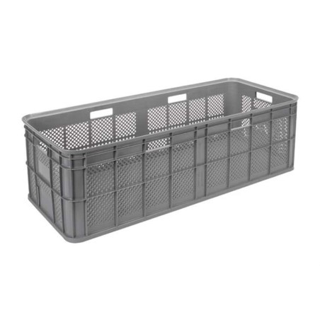Caisse volume 180l - 1190x490x370mm - Parois perforées fond fermé