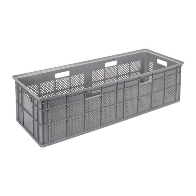 Caisse volume 100l - 1060x395x295mm - Parois perforées fond fermé