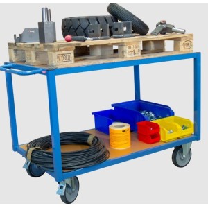 Servantes établis 2 plateaux bois médium 500 kg