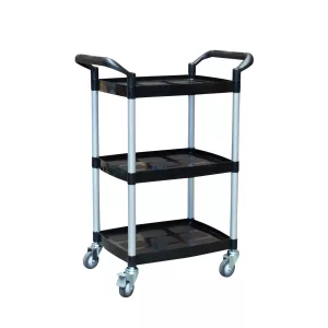 Desserte 3 plateaux plastique 475 x 365 mm capacité 135 kg