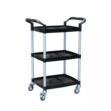 Desserte 3 plateaux plastique 475 x 365 mm capacité 135 kg