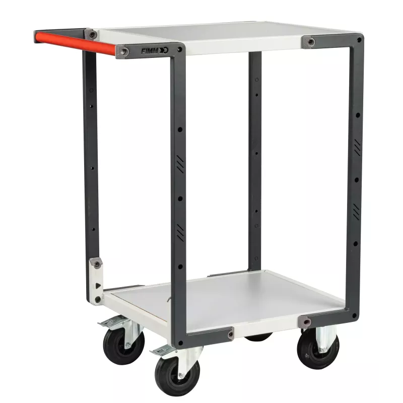 Servantes Flatpack 2 plateaux mélaminé 250 kg