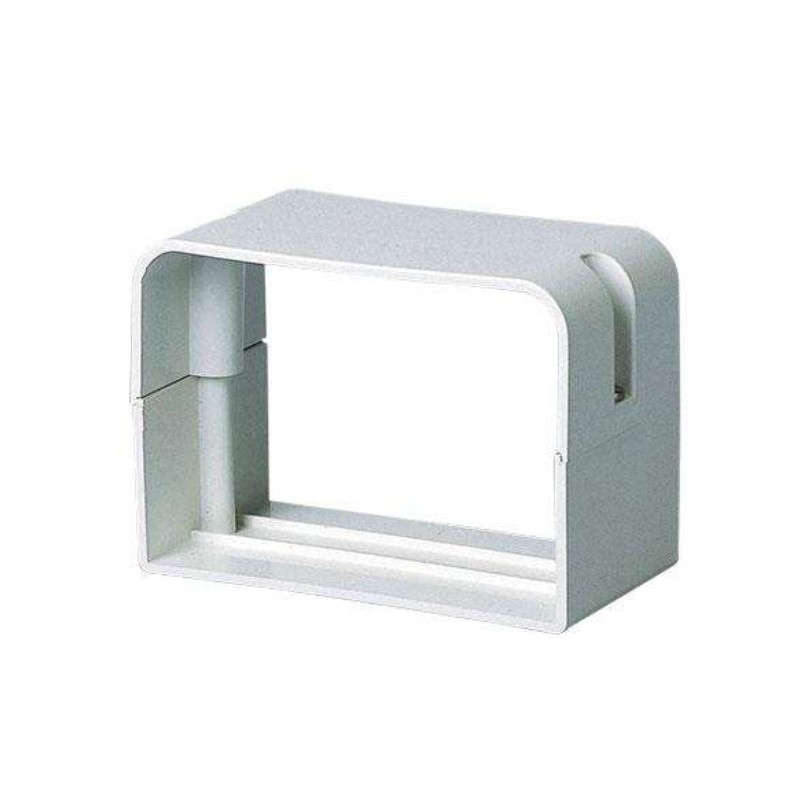 Elément de connexion 70mm pour goulotte blanc