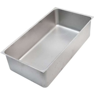Bac bain-marie 960x510x340 - sans évacuation - AISI 304 (GN3/1)
