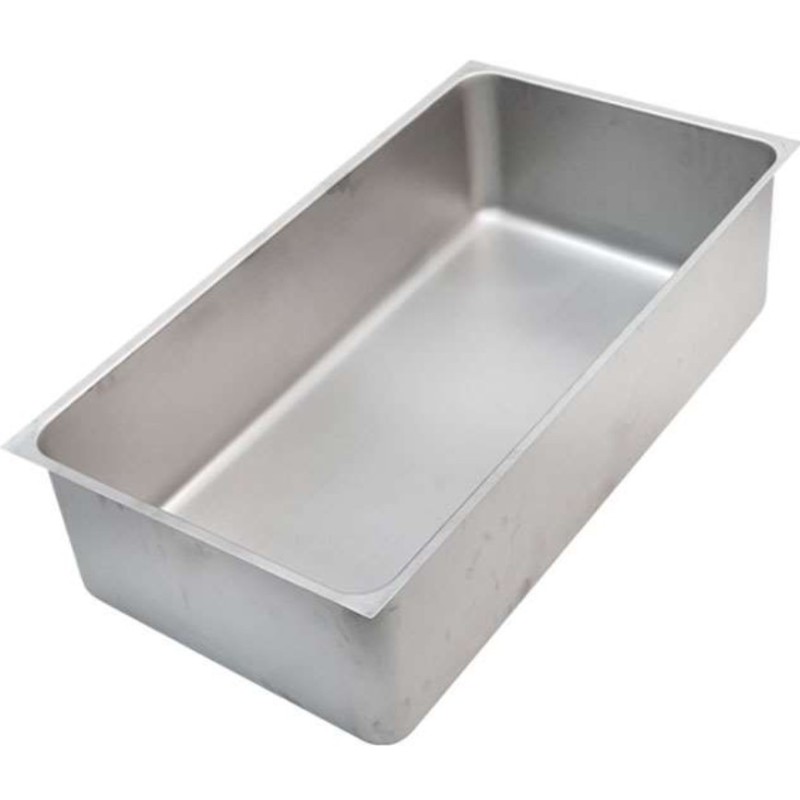 Bac bain-marie 960x510x340 - sans évacuation - AISI 304 (GN3/1)