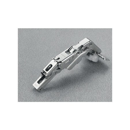 Charnières amorties 155° - à visser - entraxe 48 - coudure 9